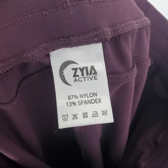 ZYIA Purple Track Pants - Picture 7 of 9